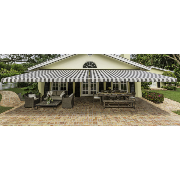 SunSetter Motorized Sunbrella Retractable Standard Patio Awning Wayfair